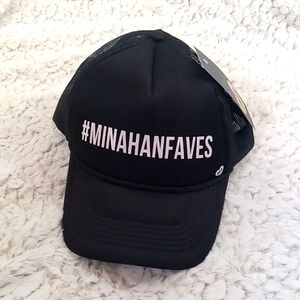 Mother Trucker Hat #Minahanfaves Black
